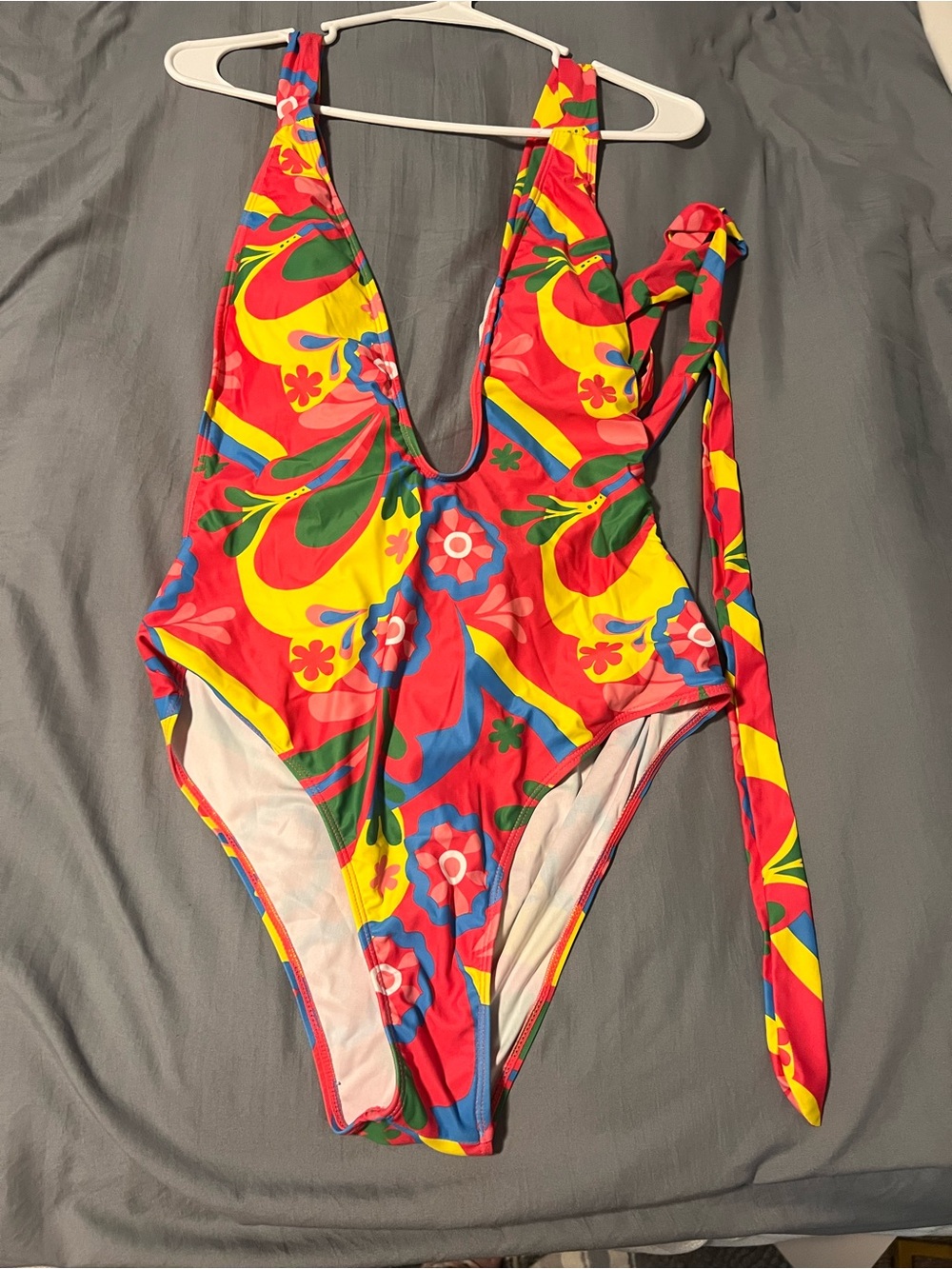 Vibrant Floral One-Piece Swimsuit